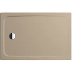 Kaldewei CAYONOPLAN Duschfläche extraflach, warm beige 40, 800x1000 mm, seitlicher Ablauf