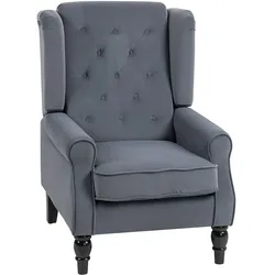OHRENSESSEL Polyester Grau