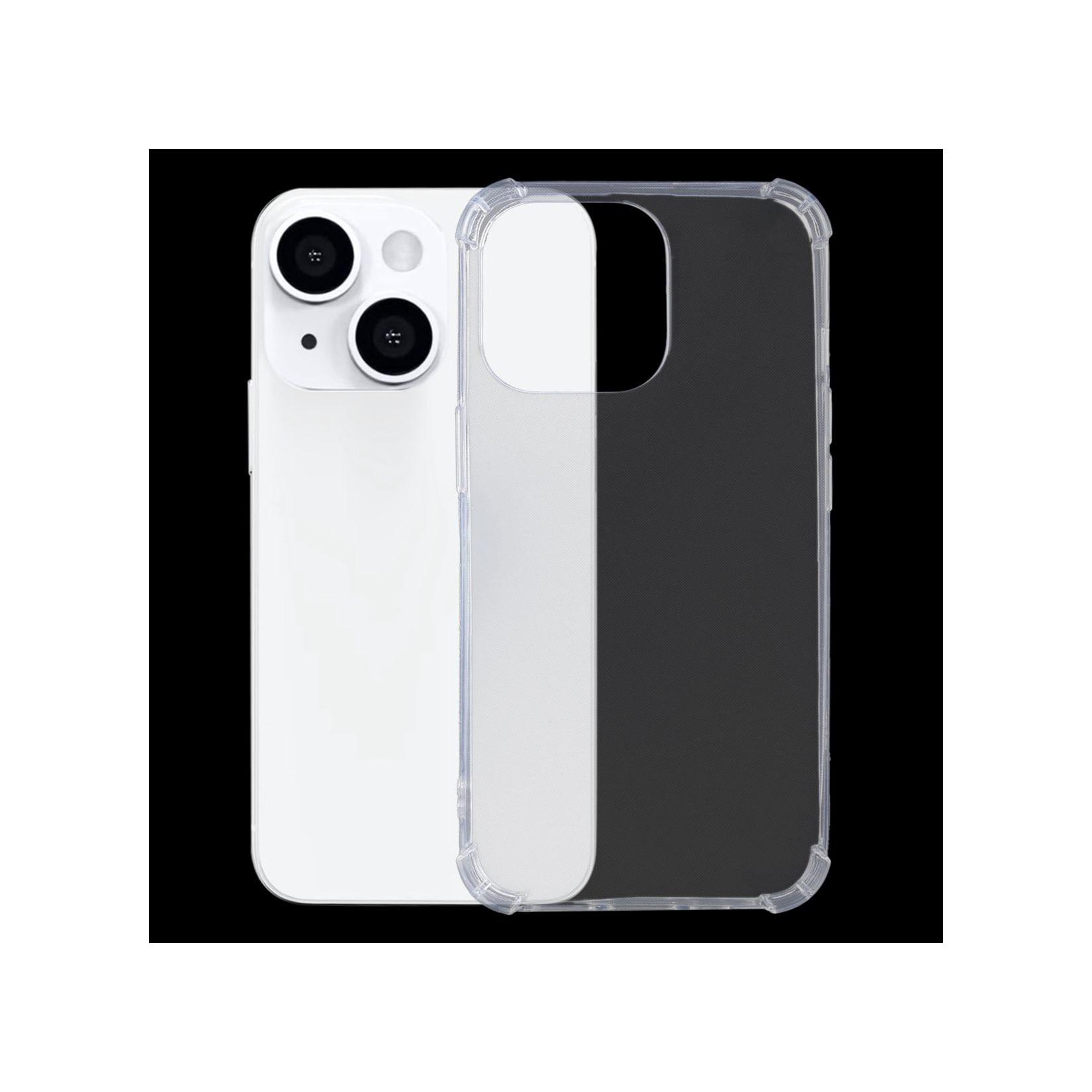 Hülle Handy Schutz für Apple iPhone 13 Case Cover Tasche Etui Bumper Transparent