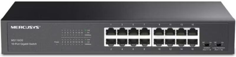 Mercusys Switch Ms116gs 16 Puertos Gigabit Talla Única Unisex