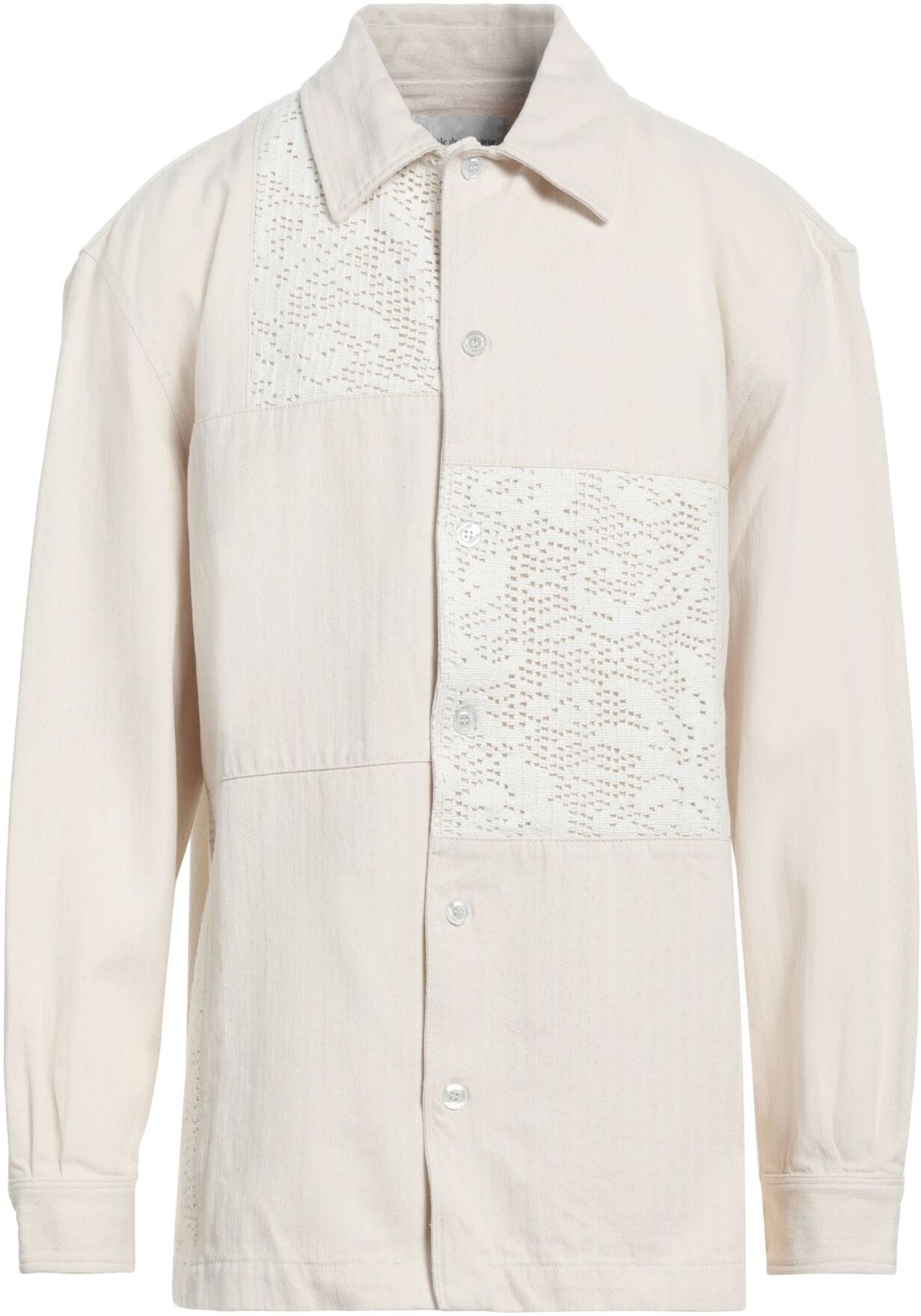 Monsieur Camisa Hombre Hueso M Hombre