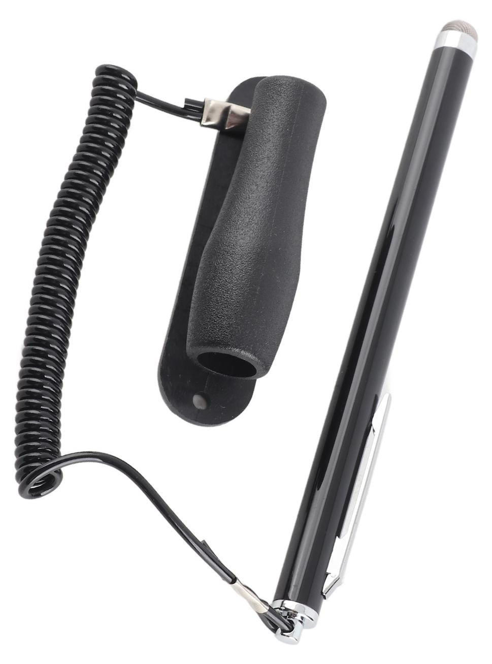 Gistuch Stylus voor capacitieve touchscreens - Zwart - Metaal