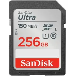 SANDISK Ultra R150 SDXC 256GB, UHS-I U1, Class 10