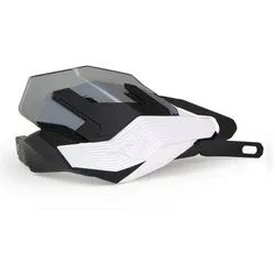 Racetech, Motorrad Zubehör, (Rtech) Hp3 Adventure Handschutz, Weiss Schwarz - Ohne Halterungen