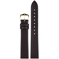 Hirsch 03702010-1-20 Lederarmband für Uhren Toronto L 20 mm Braun