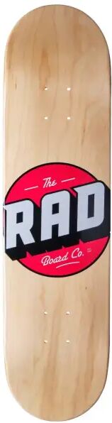 RAD Skateboards Skateboard Deck RAD Solid Logo (8" - Wood)