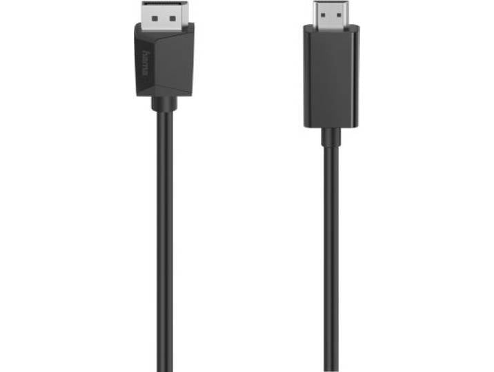 Hama - Adaptateur Displayport Vers Hdmi 4k 1.5m