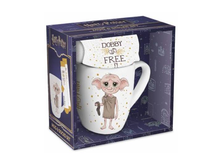 HARRY POTTER (DOBBY) FEMALE MUG & SOCK SET
