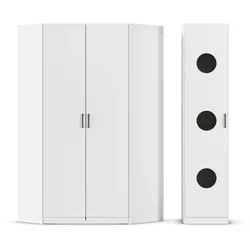 rauch Wäscheschrank und Eckschrank »Allrounder« - 47x54x210cm -