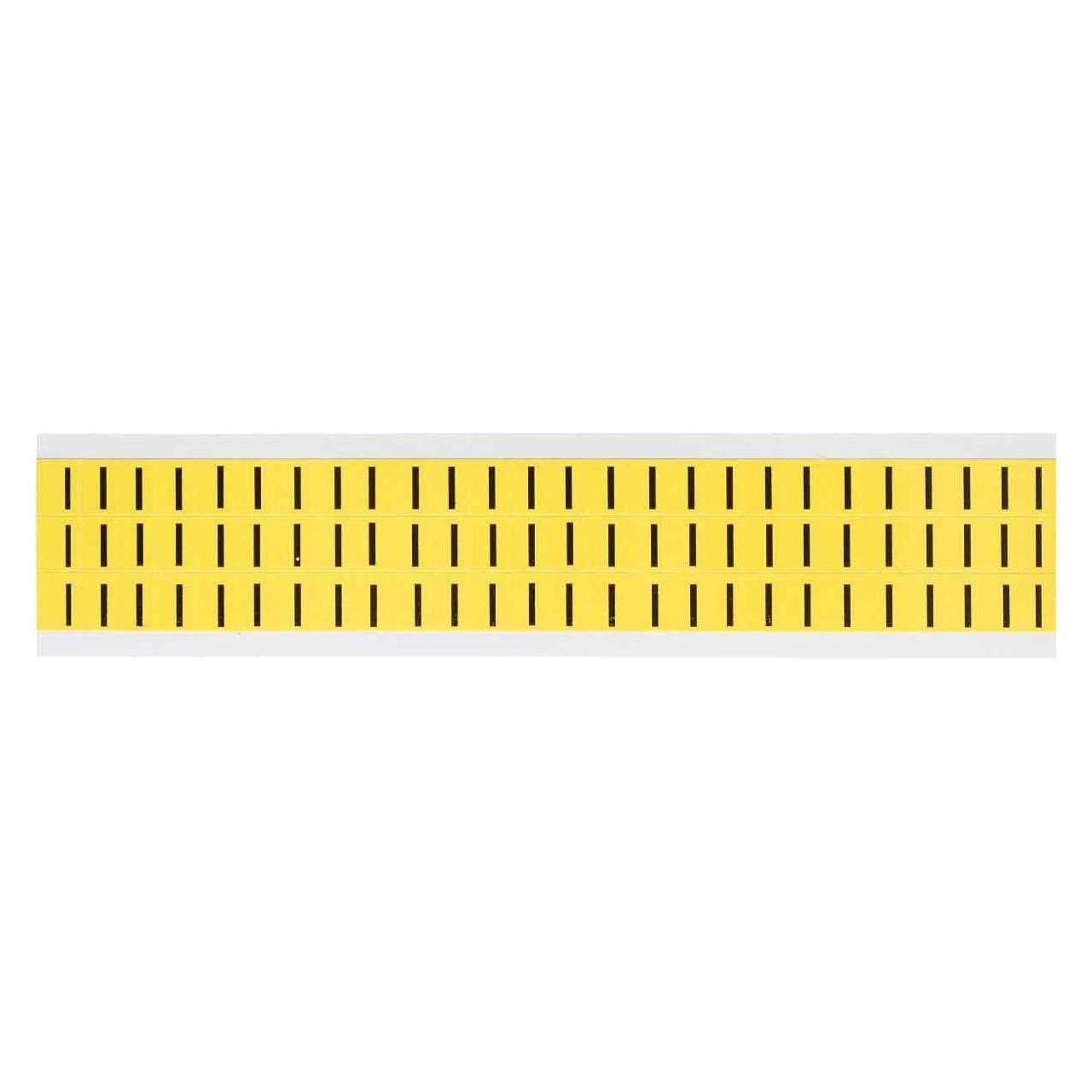 Brady 3410-I, B-499, Schwarz auf Gelb, 9 x 13mm, Buchstabe I, Schrifthöhe 8mm(25 K. á 78 E.) (3410-I)
