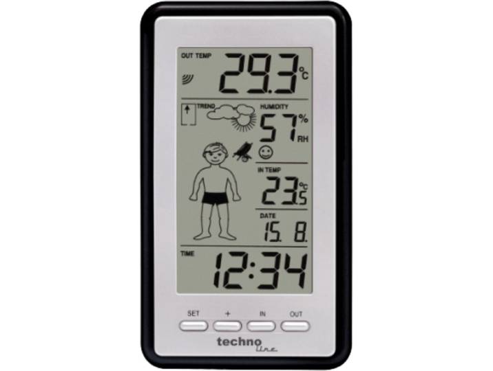 Thermometer / Hygrometer weerstation - Technoline WS 9632