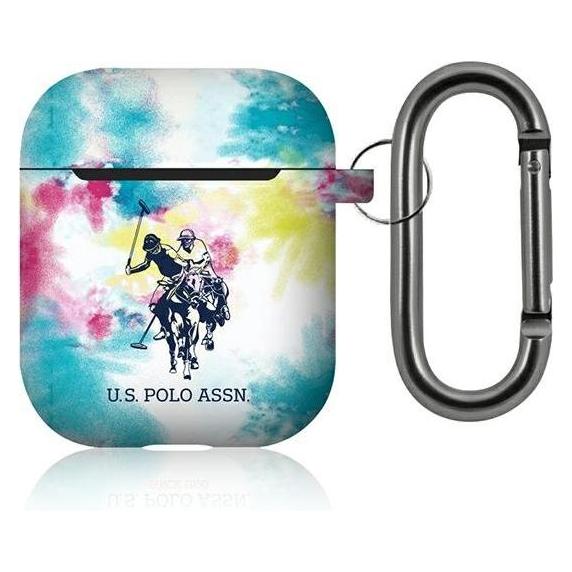 U.S. Polo US Polo USACA2PCUSML AirPods case multicolor Tie & Dye Collection (Kopfhörer Hülle) (USP000078-0)