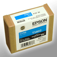 Epson Tinte C13T580200 cyan T5802