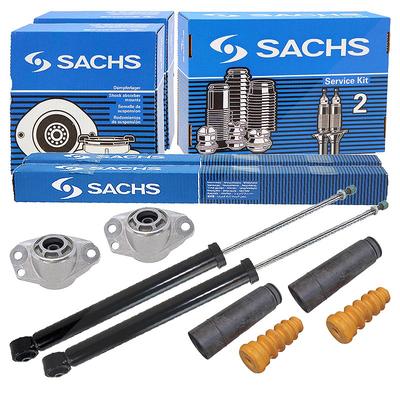 Sachs 2x Stoßdämpfer hinten +Domlager +Staubschutz [Hersteller-Nr. 10684368] für VW, Skoda
