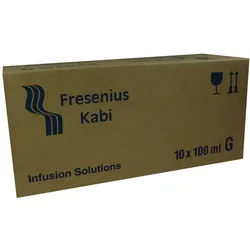 Natriumhydrogencarbonat 8,4% Glas Infusi 10X100 ml