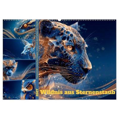 Wildnis aus Sternenstaub (Wandkalender 2027 DIN A2 quer), CALVENDO Monatskalender