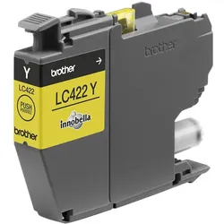 Brother Original LC422Y Druckerpatrone gelb 550 Seiten