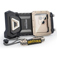 Divevolk - SeaTouch 4 MAX Plus - Smartphonegehäuse - Schwarz