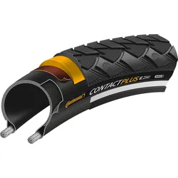 Continental Contact Plus Reifen 28 × 1 1/4" schwarz