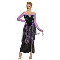 Smiffys Disney Villains Ursula Kostüm (S)