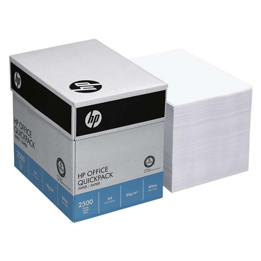 HP Office Paper (A4, 2500 Blätter, 80 g/m²) (46043)