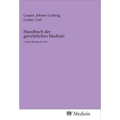 Handbuch der gerichtlichen Medizin, Taschenbuch von , MV-Medizin, 978-3-96875-052-1