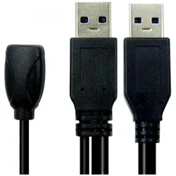 RS PRO USB-Kabel, USBA / USBA, 10m USB 3.0 (10 m), USB Kabel
