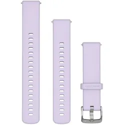 Garmin PASEK SILIKONOWY PERIWINKLE, 18 mm010-13406-01 (18 mm, Silikon), Uhrenarmband, Violett