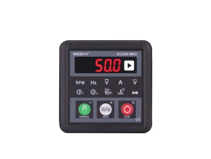 Generatorsteuermodul Passend for DC20D MKII Mikrocomputer Start Stop Controller Display RS485 Port 8-36V Genset Teile