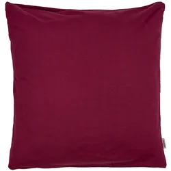 KISSENHÜLLE BasicSoft rhododendron-rot 100% Baumwoll-Jersey 40/40 cm