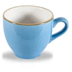 Churchill1795 Churchill Stonecast Espresso Tasse 9 cl, Cornflower Blue