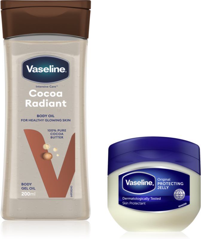Vaseline Cocoa Radiant set for the body