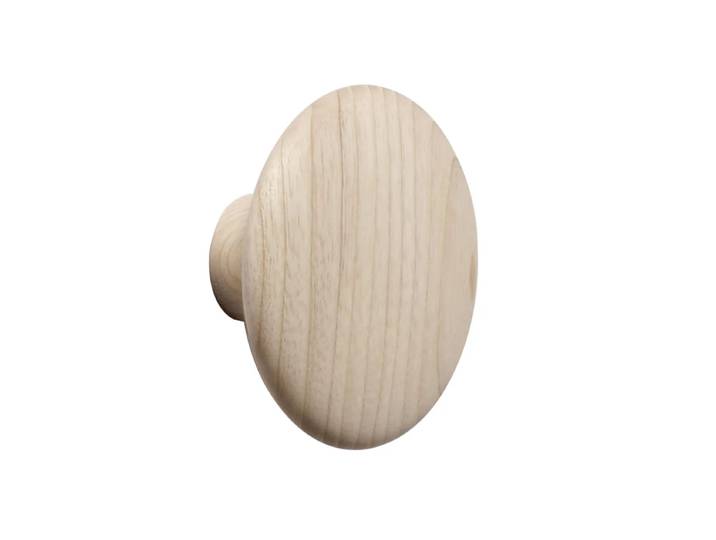 Muuto - Wandhaken 'The Dots' single medium, Esche Natur