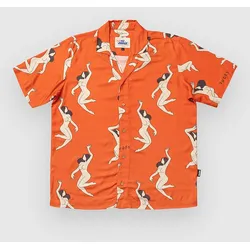 The Dudes Ladies Red Hawaiian Hemd multicolor Gr. S
