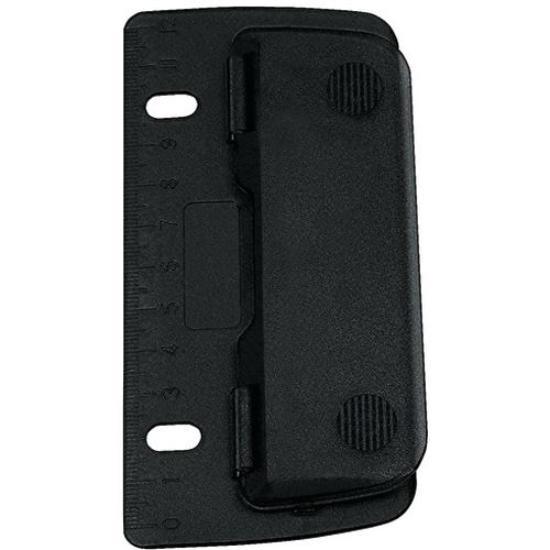 WEDO Taschenlocher Stanzleistung: 3 Blatt, schwarz