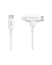 Targus HyperJuice Silicone USBC/Lightning60W WT (HJ4010WHGL)