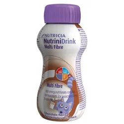 NUTRINIDRINK MultiFibre Schokaladengeschmack 32X200 ml