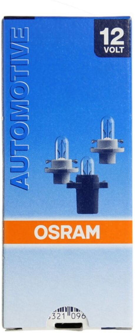 Ams-Osram Glühlampe Sekundär OSRAM PB5 12V, 2W, 10 Stück