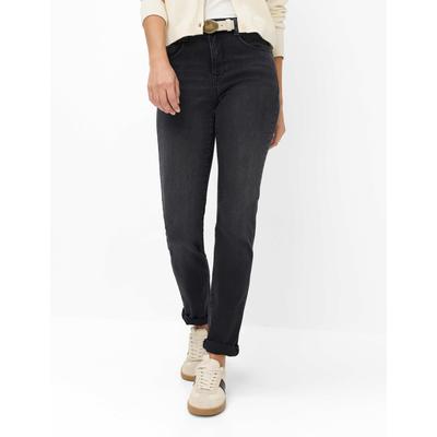 5-Pocket-Jeans BRAX "Style MARY", Damen, Gr. 44, Normalgrößen, schwarz, Denim/Jeans, 96% Baumwolle, 4% Elasthan, Jeans 5-Pocket-Jeans