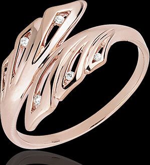 Edenly Ring Frische - Palme - RosÃ©gold