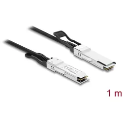 DELOCK Twinax Kabel QSFP+ St > St 40 Gbps 1m