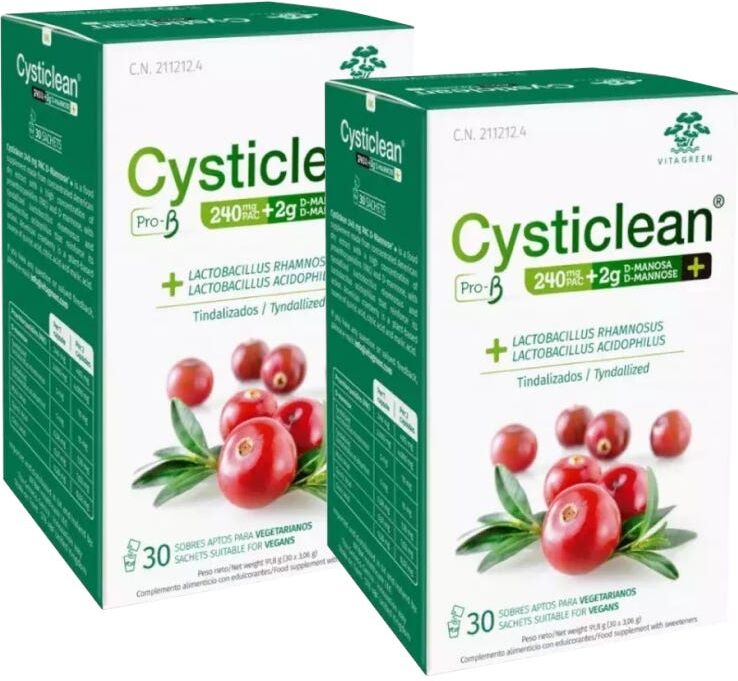 CYSTICLEAN® Cysticlean Pro-B D-Manosa 2 X30 sobres
