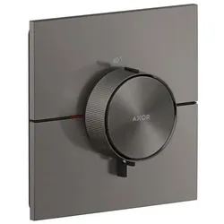 hansgrohe, Duscharmatur + Badewannenarmatur, AXOR ShowerSelect ID Thermostat, Highflow, Unterputz, eckig