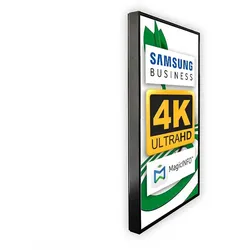 Digitales Poster 43" schwarz TrendLine (Wandmontage) - mit SAMSUNG 24/7 Digital Signage Display inklusive Mediaplayer