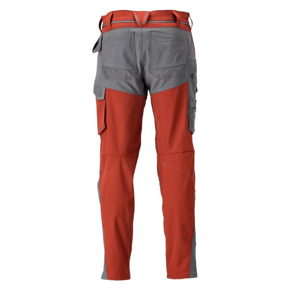 Mascot Bundhose m. Kniet. STRETCH herbstrot/anthrazit, Gr.90C51 (M) (229309)