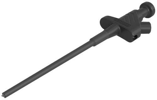 Hirschmann Test & Measurement KLEPS 30sw Fein-Abgreifklemme Steckanschluss 4mm Ohne Messkategorie Schwarz