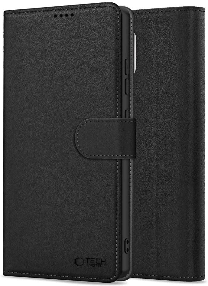 Samsung Galaxy S26+ (Plus) Tech-Protect Wallet Cover m. Pung - Sort