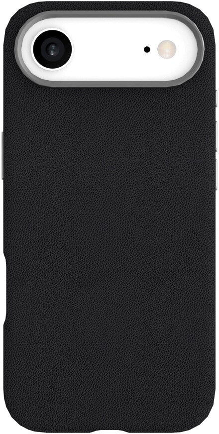 iPhone Air eSTUFF INFINITE VENICE Kunstlæderbetrukket Plast Mobil Cover - MagSafe Kompatibel - Sort