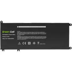 GreenCell Žalias Cell DE138 Bateria Žalias Cell 33YDH do Dell Inspiron G3 3579 3779 G5 5587 G7 7588 (4 Zellen, 3500 mAh), Notebook Akku, Schwarz