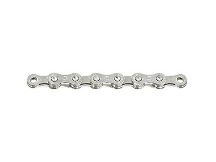 SunRace Unisex's CN11E ketting, zilver, 126 schakels